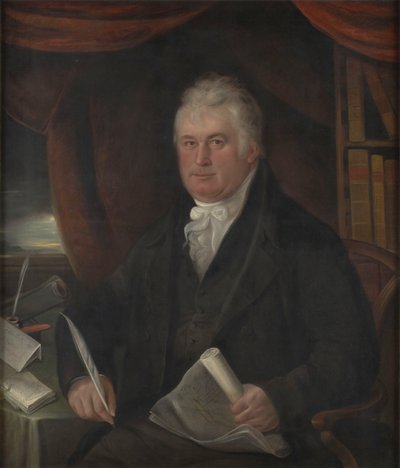 Portret van Thomas Coke, 1e Graaf van Leicester, Britse politicus en agronoom (1754-1842) door Thomas Weaver